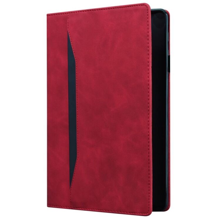 Чехол Deexe Business Style для Samsung Galaxy Tab S10 FE Plus - Red: фото 7 из 9