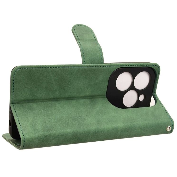 Чохол Deexe Classic Wallet для Infinix Hot 40 / 40 Pro - Green: фото 2 з 6