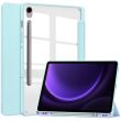 Чехол Deexe Crystal Back для Samsung Galaxy Tab S9 FE (X510/516) / Tab S10 FE (X520/526) - Baby Blue (338928TT)