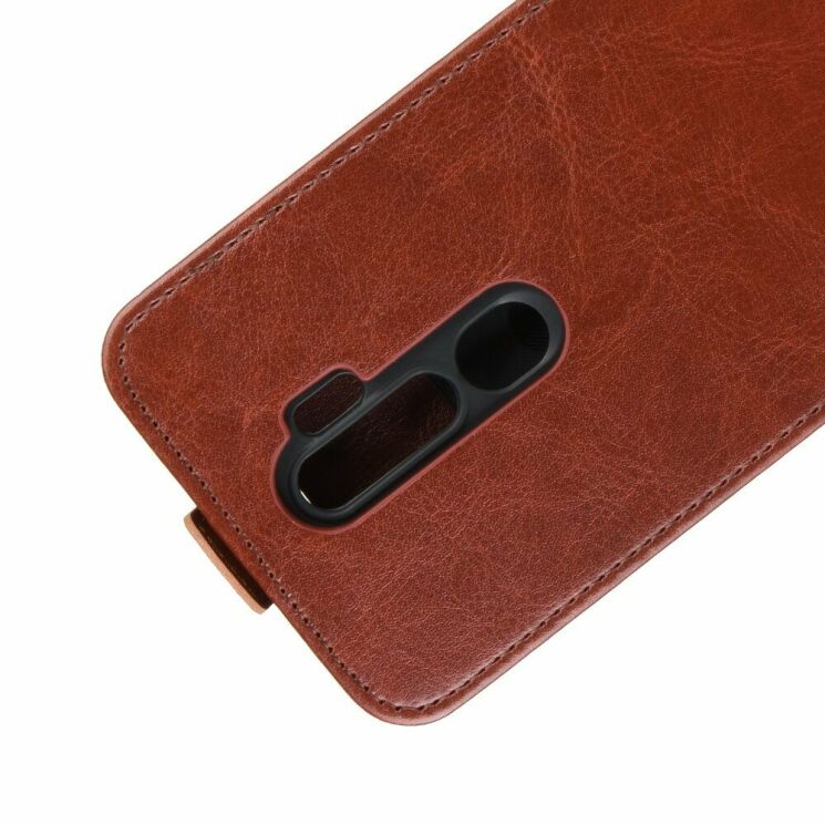 Чехол Deexe Flip Case для OPPO A9 2020 / A5 (2020) - Brown: фото 4 из 10