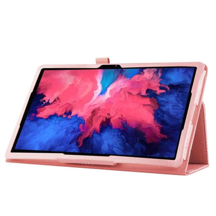 Чехол Deexe Folder Style для Lenovo Tab P11 (TB-J606) / Tab P11 Plus (TB-J616) - Pink: фото 5 из 7