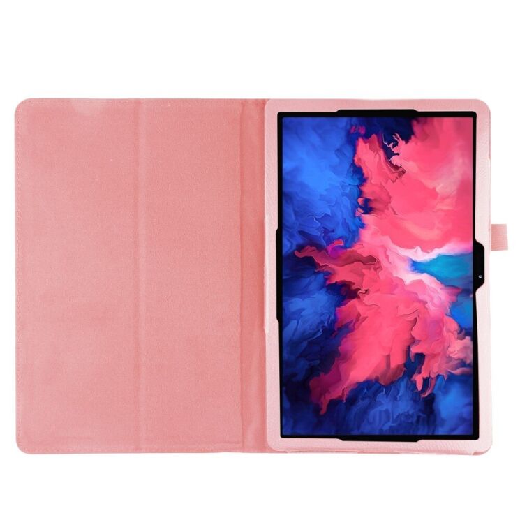 Чехол Deexe Folder Style для Lenovo Tab P11 (TB-J606) / Tab P11 Plus (TB-J616) - Pink: фото 6 из 7