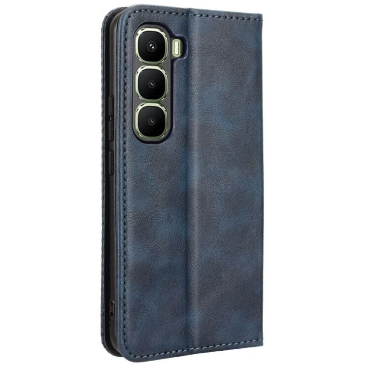 Чохол Deexe Retro Style для Infinix Hot 60 Pro Plus - Blue: фото 8 з 18