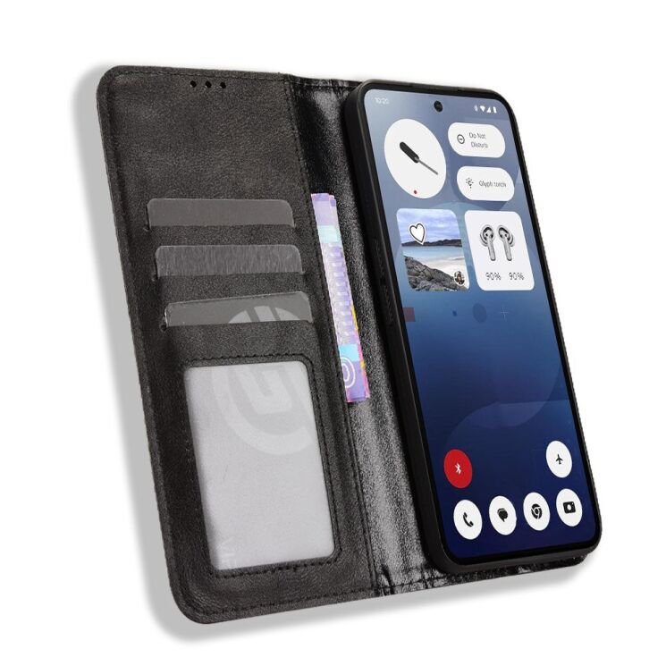 Чохол Deexe Retro Style для Nothing Phone (3) - Black: фото 6 з 18