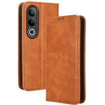 Чехол Deexe Retro Style для OnePlus Ace 3V - Brown: фото 1 из 7