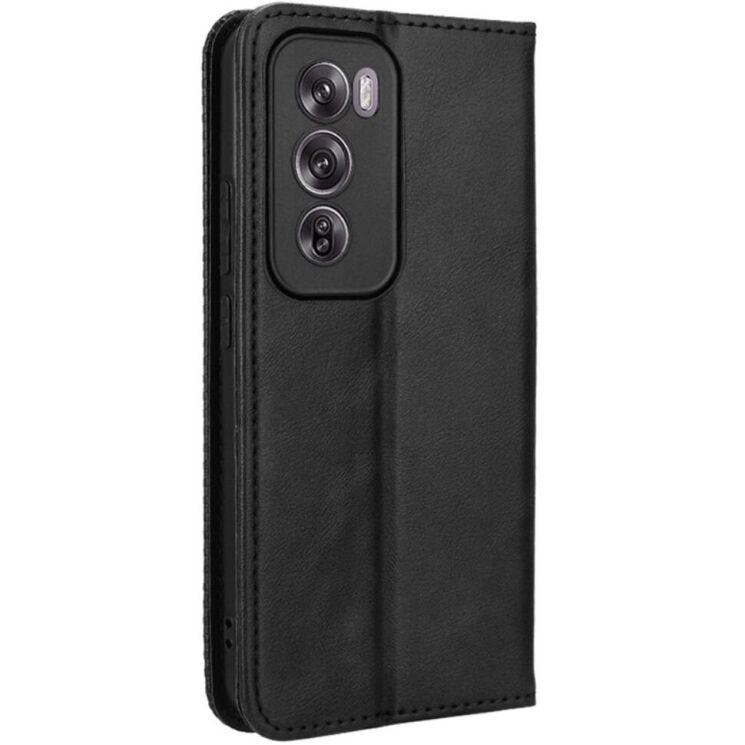 Чохол Deexe Retro Style для OPPO Reno 12 - Black: фото 6 з 7