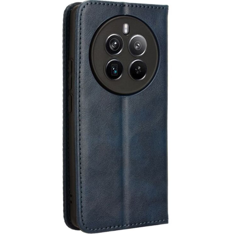 Чехол Deexe Retro Style для Realme 12 Pro / 12 Pro+ - Blue: фото 6 из 7