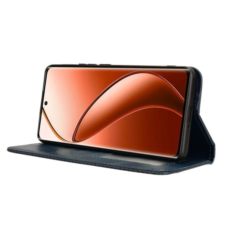 Чехол Deexe Retro Style для Realme 12 Pro / 12 Pro+ - Blue: фото 3 из 7
