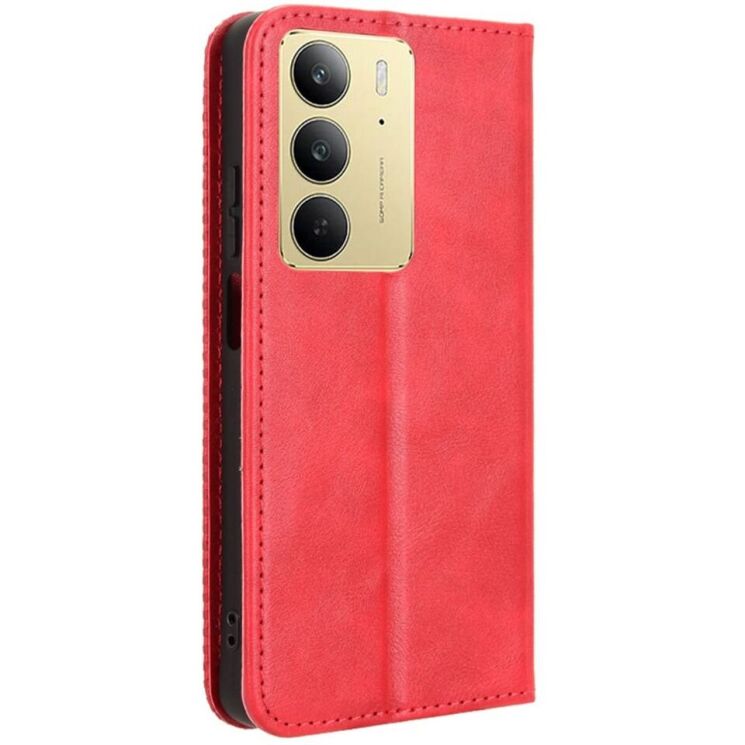 Чехол Deexe Retro Style для Realme C75 - Red: фото 6 из 7