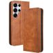Чехол Deexe Retro Style для Samsung Galaxy S25 Ultra (S938) - Brown (374575Z). Фото 1 из 7