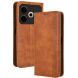 Чехол Deexe Retro Style для TECNO Pova 6 Neo - Brown (359600Z). Фото 1 из 7