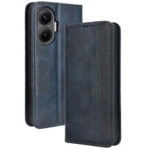 Чехол Deexe Retro Style для Xiaomi Poco F7 - Blue: фото 1 из 18
