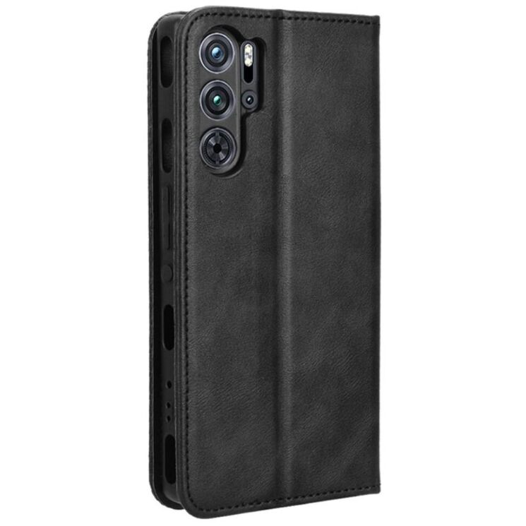 Чохол Deexe Retro Style для ZTE Nubia Red Magic 9 Pro - Black: фото 6 з 7