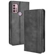Чохол Deexe Retro Style для Motorola Moto G10 / Moto G20 / Moto G30 - Black (278001B)