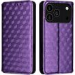 Чохол Deexe Rhombus Book для iPhone 18 Pro Max / 17 Pro Max - Purple (423824V)