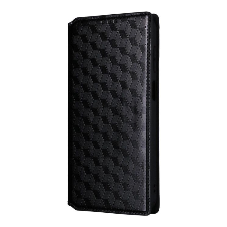 Чехол Deexe Rhombus Book для Samsung Galaxy A27 (A276) - Black (408618B) Чехол Deexe Rhombus Book для Samsung Galaxy A27 (A276) - Black: фото 6 из 7
