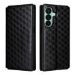 Чехол Deexe Rhombus Book для Samsung Galaxy A27 (A276) - Black (408618B)