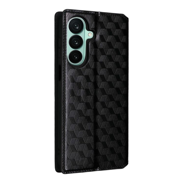 Чехол Deexe Rhombus Book для Samsung Galaxy A27 (A276) - Black (408618B) Чехол Deexe Rhombus Book для Samsung Galaxy A27 (A276) - Black: фото 7 из 7