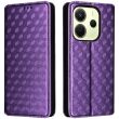 Чохол Deexe Rhombus Book для Xiaomi Redmi Note 14 4G - Purple (373445V)