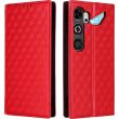 Чехол Deexe Rhombus Book для ZTE Nubia Neo 5 GT - Red (432003R)