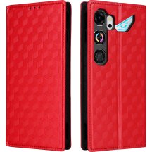 Чехол Deexe Rhombus Book для ZTE Nubia Neo 5 GT - Red: фото 1 из 8