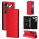 Чехол Deexe Rhombus Book для ZTE Nubia Neo 5 GT - Red (432003R). Фото 6 из 8
