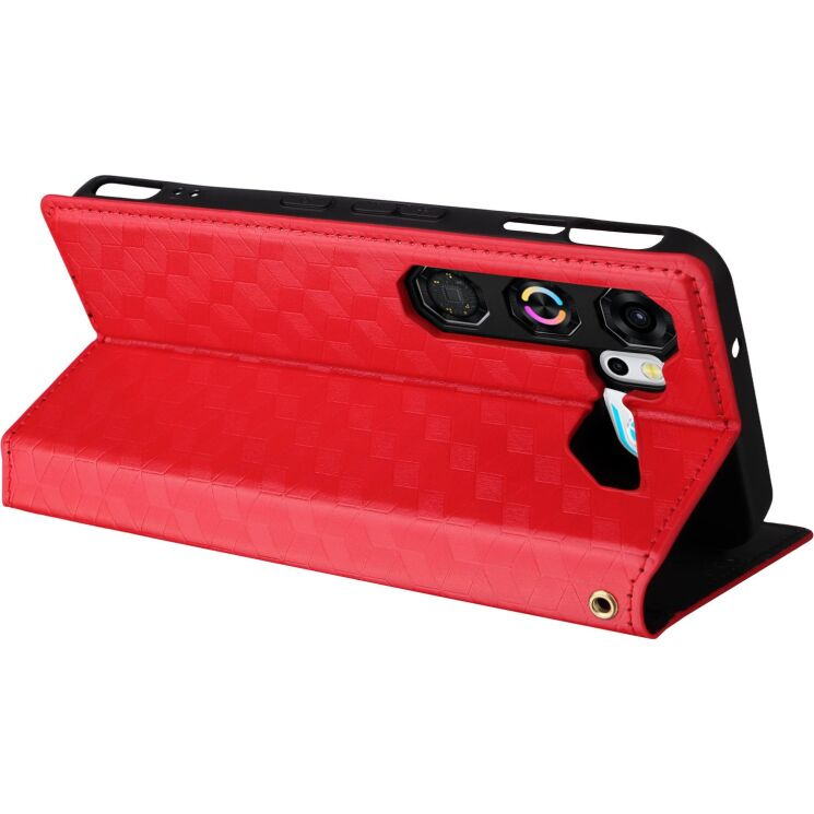 Чехол Deexe Rhombus Book для ZTE Nubia Neo 5 GT - Red (432003R) Чехол Deexe Rhombus Book для ZTE Nubia Neo 5 GT - Red: фото 4 из 8