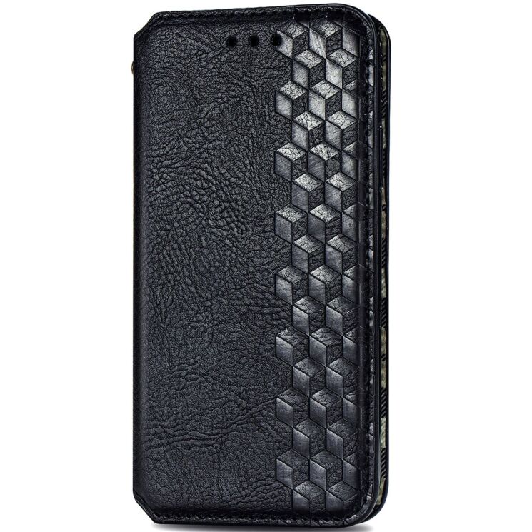 Чехол Deexe Rhombus Wallet для Honor 200 - Black: фото 4 из 9