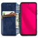 Чехол Deexe Rhombus Wallet для Infinix Smart 9 (X6532) - Blue (366512L). Фото 2 из 10