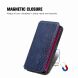 Чехол Deexe Rhombus Wallet для Infinix Smart 9 (X6532) - Blue (366512L). Фото 7 из 10