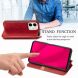 Чехол Deexe Rhombus Wallet для Infinix Smart 9 (X6532) - Blue (366512L). Фото 10 из 10