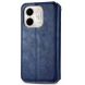 Чехол Deexe Rhombus Wallet для Infinix Smart 9 (X6532) - Blue (366512L). Фото 5 из 10