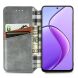 Чехол Deexe Rhombus Wallet для Realme 12 5G - Grey (355911H). Фото 2 из 6