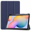 Чехол Deexe Smart Cover для Samsung Galaxy Tab S6 lite / S6 Lite (2022/2024) - Dark Blue (266106DB)