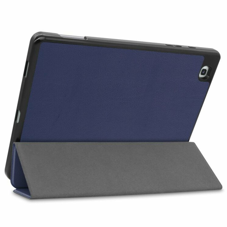 Чехол Deexe Smart Cover для Samsung Galaxy Tab S6 lite / S6 Lite (2022/2024) - Dark Blue: фото 6 из 9