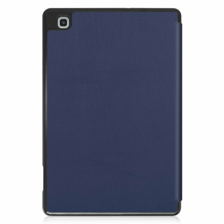 Чехол Deexe Smart Cover для Samsung Galaxy Tab S6 lite / S6 Lite (2022/2024) - Dark Blue: фото 8 из 9