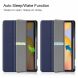 Чехол Deexe Smart Cover для Samsung Galaxy Tab S6 lite / S6 Lite (2022/2024) - Dark Blue (266106DB). Фото 2 из 9