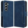 Чехол Deexe Wallet Stand для Infinix Hot 50 Pro - Blue (368904L)