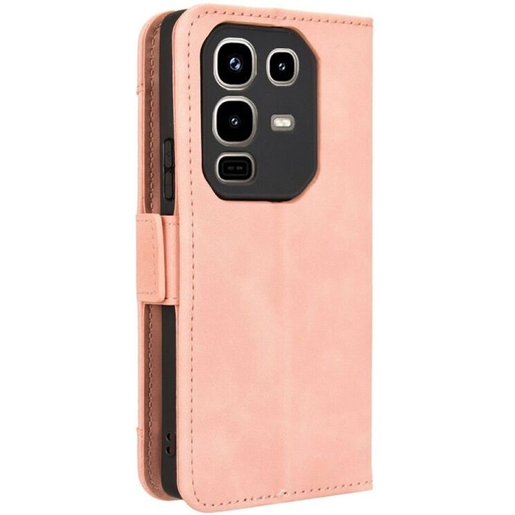 Чехол Deexe Wallet Stand для Infinix Note 50 / Note 50 Pro - Pink: фото 7 из 7