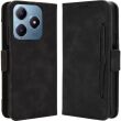 Чехол Deexe Wallet Stand для Realme C63 / C61 / Note 60x - Black (359732B)