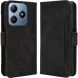 Чехол Deexe Wallet Stand для Realme C63 / C61 / Note 60x - Black (359732B). Фото 1 из 7