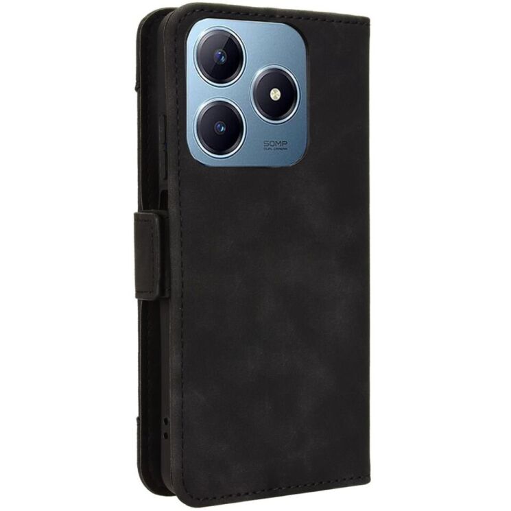 Чехол Deexe Wallet Stand для Realme C63 / C61 / Note 60x - Black: фото 7 из 7