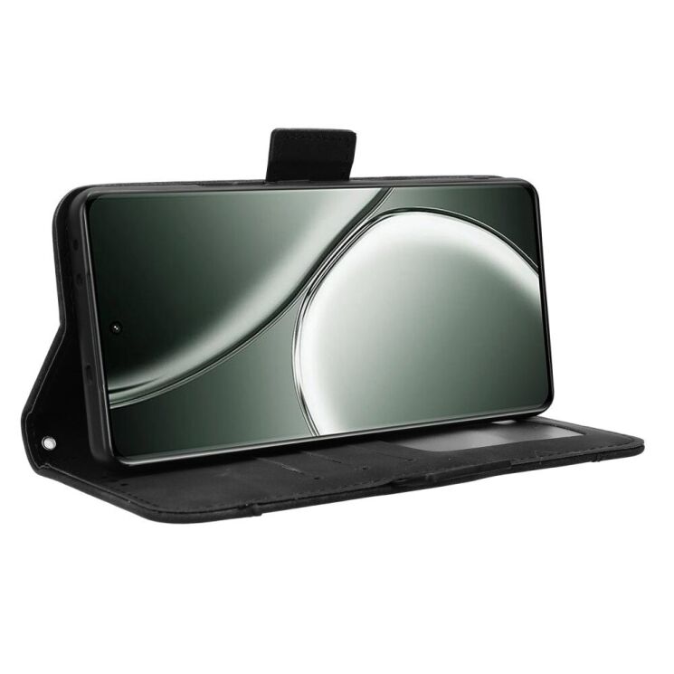 Чехол Deexe Wallet Stand для Realme GT Neo 6 SE / GT 6T / GT 6 - Black: фото 4 из 7