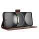 Чехол Deexe Wallet Stand для TECNO Spark 30 - Brown (370401Z). Фото 3 из 8