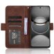 Чехол Deexe Wallet Stand для TECNO Spark 30 - Brown (370401Z). Фото 2 из 8