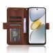 Чехол Deexe Wallet Stand для TECNO Spark Go 1 - Brown (361800Z). Фото 3 из 7