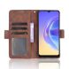 Чехол Deexe Wallet Stand для VIVO V21e - Brown (281601Z). Фото 6 из 13