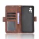Чехол Deexe Wallet Stand для VIVO V21e - Brown (281601Z). Фото 7 из 13