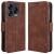 Чехол Deexe Wallet Stand для ZTE Nubia V70 Design - Brown: фото 1 из 7