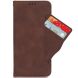 Чехол Deexe Wallet Stand для ZTE Nubia V70 Design - Brown (381902Z). Фото 2 из 7